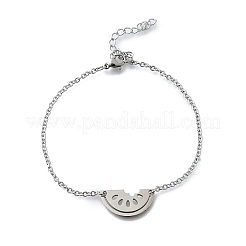 Funny 201 Stainless Steel  Watermelon Link Bracelets&nbsp;BJEW-B128-01P
