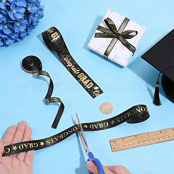 3Rolls 3 Styles Graduation Season Polyester Ribbon&nbsp;OCOR-PH0036-82B