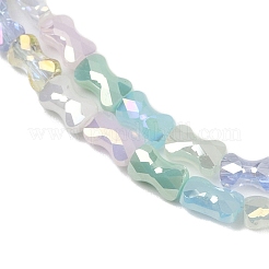 Electroplate Glass Beads Strands&nbsp;EGLA-G039-06A-01