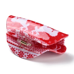 Christmas Theme PVC Claw Hair Clips&nbsp;PHAR-C001-01B