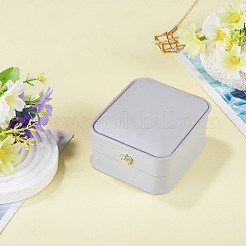 PU Leather Necklace Pendant Gift Boxes&nbsp;LBOX-TADJ0001-01A