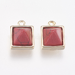 Synthetic Turquoise Pendants&nbsp;LS-G-P362-04B