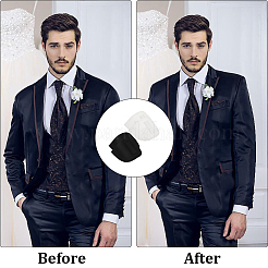 2 Pairs 2 Colors Sponge Shoulder Pad&nbsp;AJEW-CP0003-94