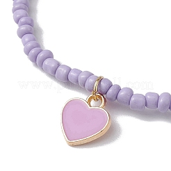 6Pcs Glass Seed Beaded Bracelets&nbsp;BJEW-JB10216-01