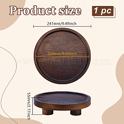 Wooden Desktop Storage Tray Holder&nbsp;DIY-WH0622-306