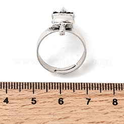 Halloween Adjustable Alloy Finger Rings&nbsp;LS-RJEW-C147-01D-AS