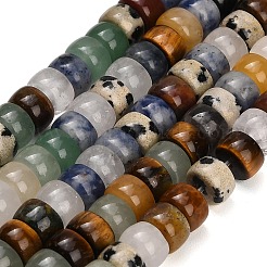 Natural Mixed Stone Beads Strands&nbsp;GG-CBA792A-G03-4x7mm