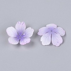 Flower Acrylic Bead Caps&nbsp;SACR-T017-51F