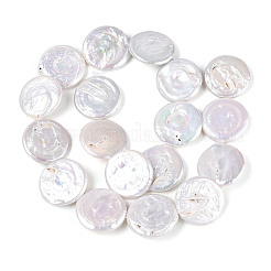 Natural Baroque Keshi Pearl Beads Strands&nbsp;PEAR-S018-20B