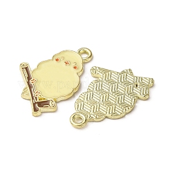 Alloy Enamel Pendants&nbsp;ENAM-C030-01D-G