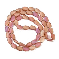 Electroplate Glass Beads Strands&nbsp;EGLA-C009-01B-FR06