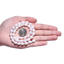 Natural Cultured Freshwater Pearl Beads Strands&nbsp;PEAR-N012-07Q