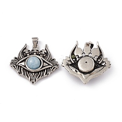 Halloween Natural Aquamarine Pendants&nbsp;KK-A173-19AS-03