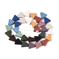 Natural Lava Rock Beads Strands&nbsp;G-N257-21A-01