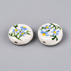 Handmade Porcelain Beads&nbsp;PORC-T134-13M