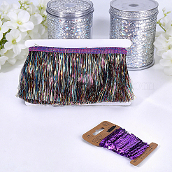 5M Polyester Tinsel Tassel Trimming&nbsp;OCOR-PH0036-47