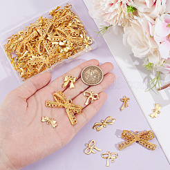 100Pcs Bowknot Alloy Pendants & Links Sets Charms&nbsp;FIND-GA0004-85