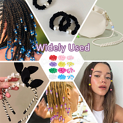 360Pcs 12 Colors Plastic European Beads&nbsp;KY-NB0001-66