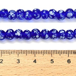 Handmade Lampwork Beads Strands&nbsp;LAMP-H071-01A-01