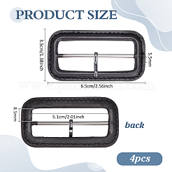 4Pcs Leather Buckles&nbsp;FIND-PH0038-70A