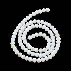 Opaque Glass Beads Strands&nbsp;LS-EGLA-A035-P4mm-L01