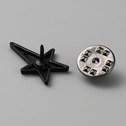 Star Alloy Brooch&nbsp;AJEW-WH0518-18B