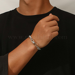 304 Stainless Steel Link Bracelets&nbsp;WG6E6B6-01