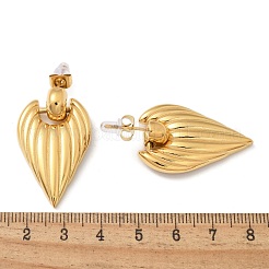 304 Stainless Steel Stud Earrings&nbsp;EJEW-M069-04G
