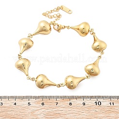 304 Stainless Steel Link Chain Bracelets for Women&nbsp;BJEW-U021-08G-02