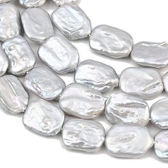 Dyed Natural Baroque Keshi Pearl Beaded Strands&nbsp;PA-CBAFEE8-16D