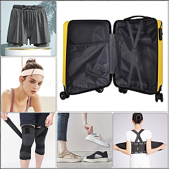 3 Styles Flat Polyester Anti-slip Elastic Bands&nbsp;SRIB-GF0001-47B