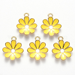 Alloy Enamel Pendants&nbsp;X-ENAM-S121-116-G