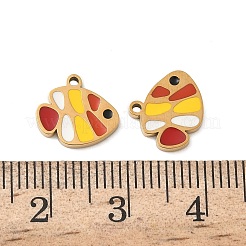 304 Stainless Steel Pendants&nbsp;STAS-D208-05G