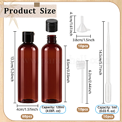 60Pcs Plastic Squeeze Bottles&nbsp;AJEW-WA0003-55