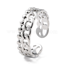 Tarnish Resistant 304 Stainless Steel Finger Rings&nbsp;RJEW-L102-34P