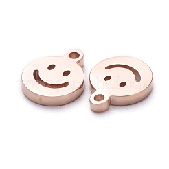 PVD Vacuum Plating 304 Stainless Steel Charms&nbsp;STAS-G215-03RG
