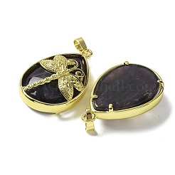 Natural Amethyst Pendants&nbsp;G-G900-01G-06