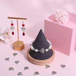 100Pcs Tibetan Style Alloy Connector Charms&nbsp;FIND-SC0006-18