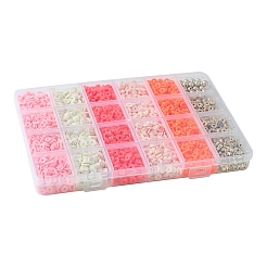 DIY Heishi Polymer Clay Beads Jewelry Making Finding Kit&nbsp;DIY-FS0005-94C