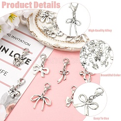 17Pcs 17 Styles Alloy Pendant Decorations&nbsp;HJEW-YW00533