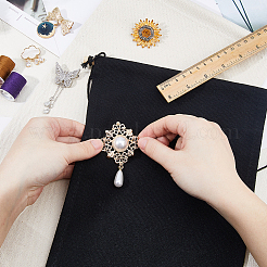 4 Sets 4 Styles Polyester Wall Hanging Brooch Jewelry Banner Holder&nbsp;DIY-FH0008-24