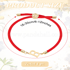 1Pc Adjustable Nylon Cord Slider Bracelets for Women&nbsp;BJEW-LP0001-32B-02