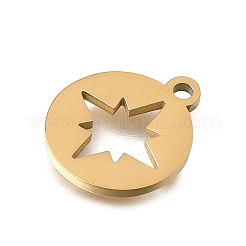 304 Stainless Steel Charms&nbsp;STAS-E532-04G-B