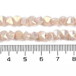 Electroplate Glass Beads Strands&nbsp;EGLA-B009-05A-04