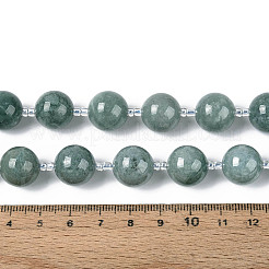 Natural Jadeite Beads Strands&nbsp;G-N353-07E-01