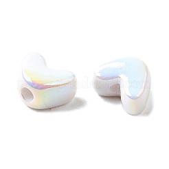 UV Plating Opaque Acrylic Beads&nbsp;MACR-F083-12G