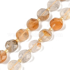 Natural Dendritic Quartz Beads Strands&nbsp;G-C116-A80-01