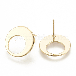 Brass Stud Earring Findings&nbsp;KK-N186-54G