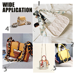 2Pcs 2 Colors Polyester Bag Handles&nbsp;FIND-PH0002-28