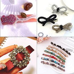 Iron Hair Clip Findings&nbsp;IFIN-PH0023-06